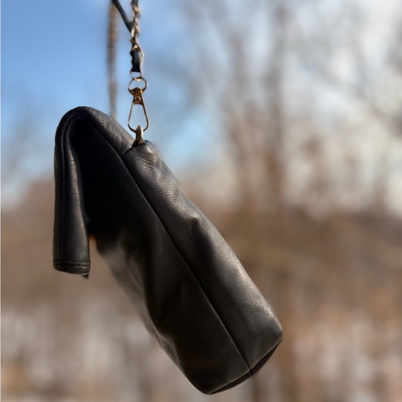 Vintage Coach Turnlock Clutch | Unbranded Chain | 1990s | Great Condition - Picture 6 of 12